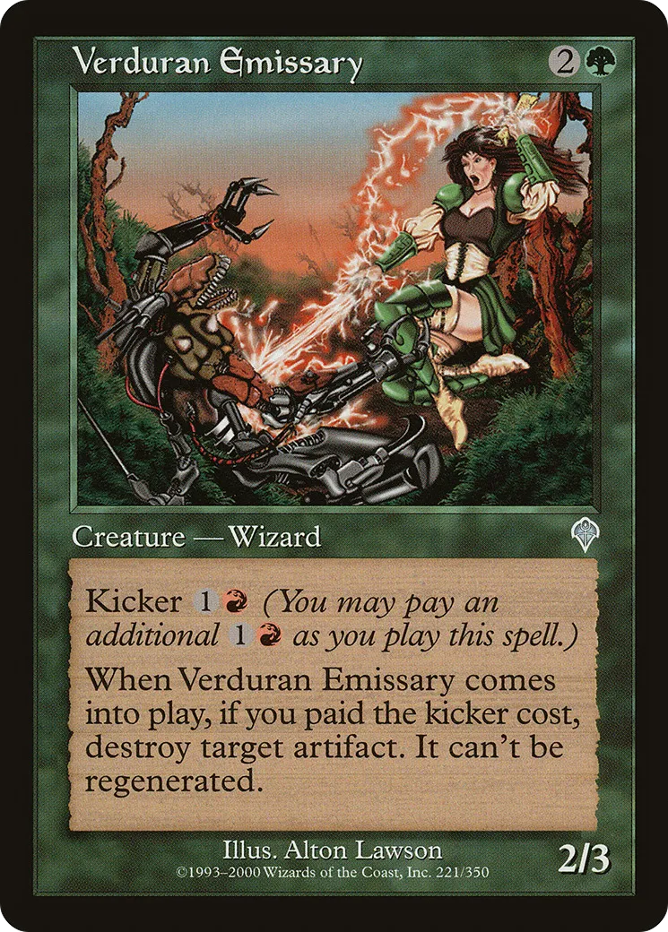 Émissaire de Verdural — Invasion — Magic: The Gathering