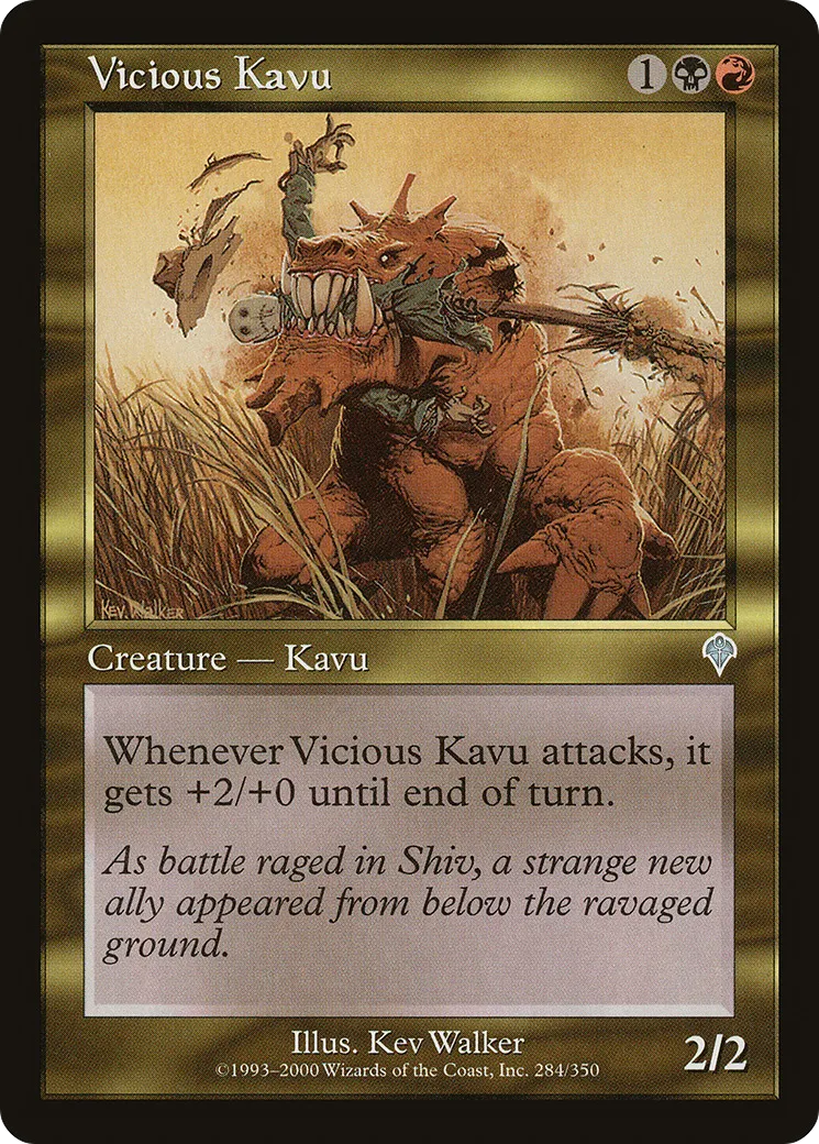 Kavru vicieux — Invasion — Magic: The Gathering