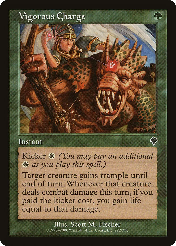 Vigorous Charge — Invasion — Magic: The Gathering