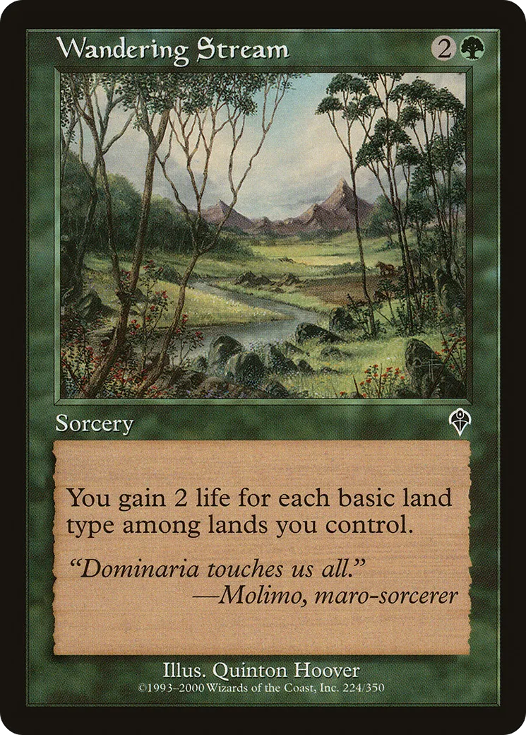 Ruisseau vagabond — Invasion — Magic: The Gathering