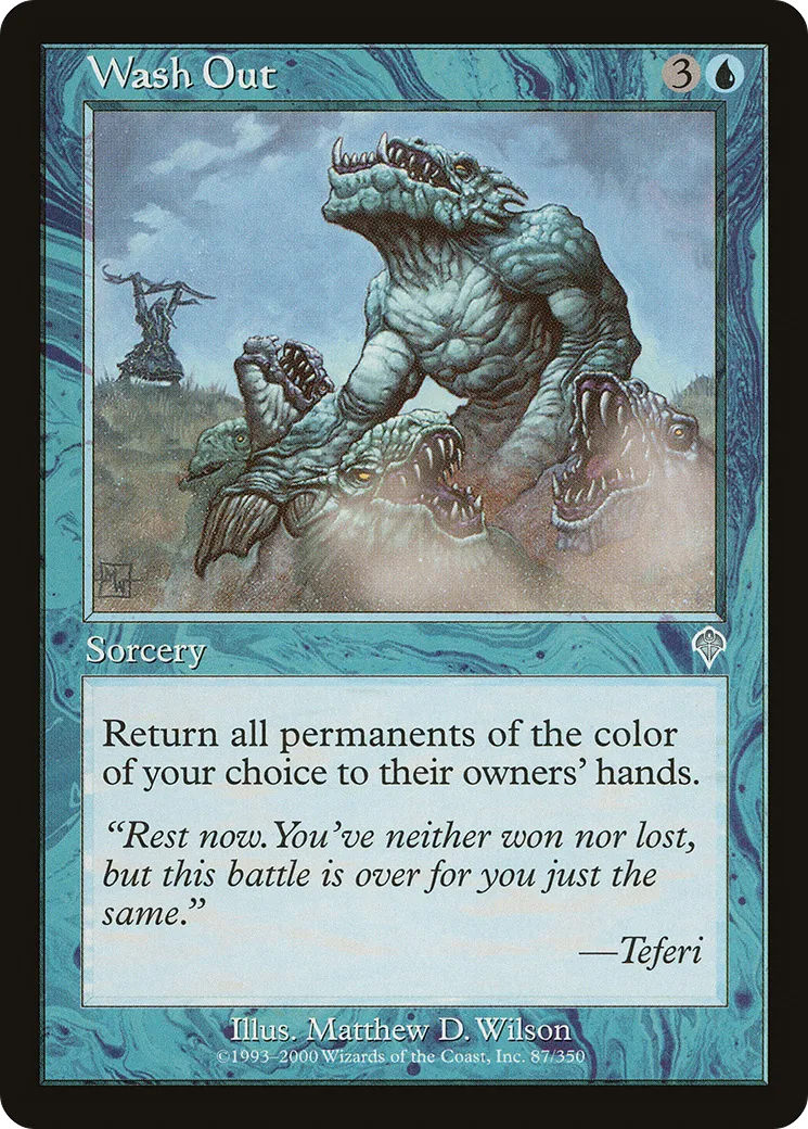 Wash Out — Invasion — Magic: The Gathering