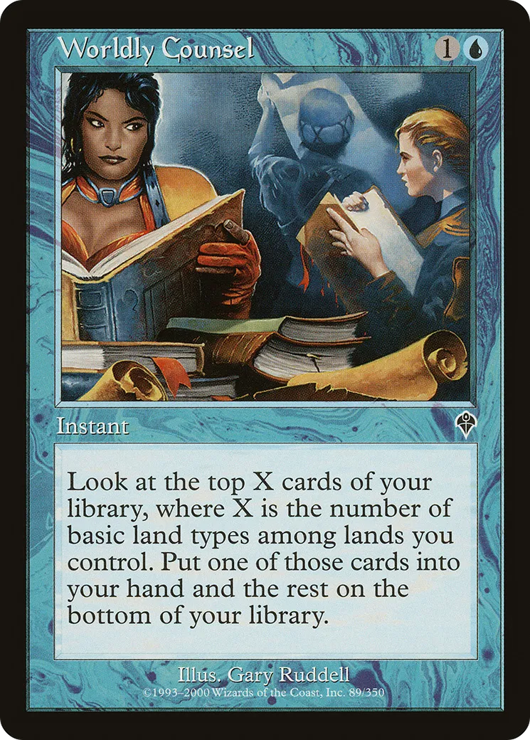 Conseil matérialiste — Invasion — Magic: The Gathering