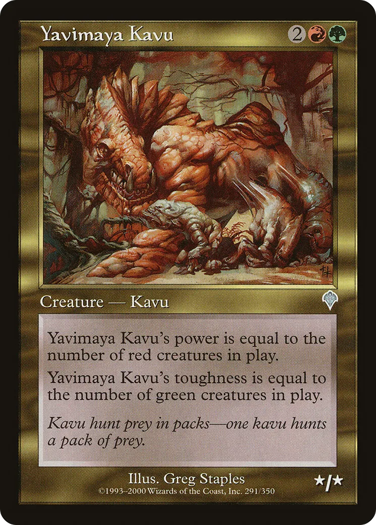 Kavru de la Yavimaya — Invasion — Magic: The Gathering