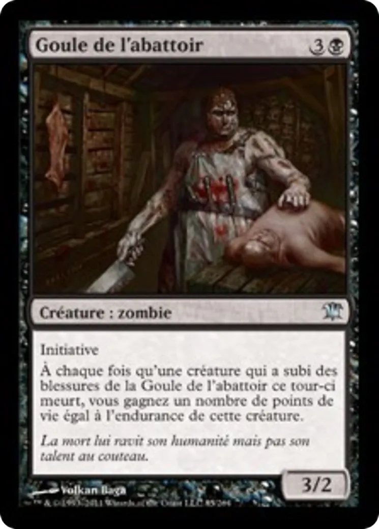 Goule de l'abattoir — Innistrad — Magic: The Gathering