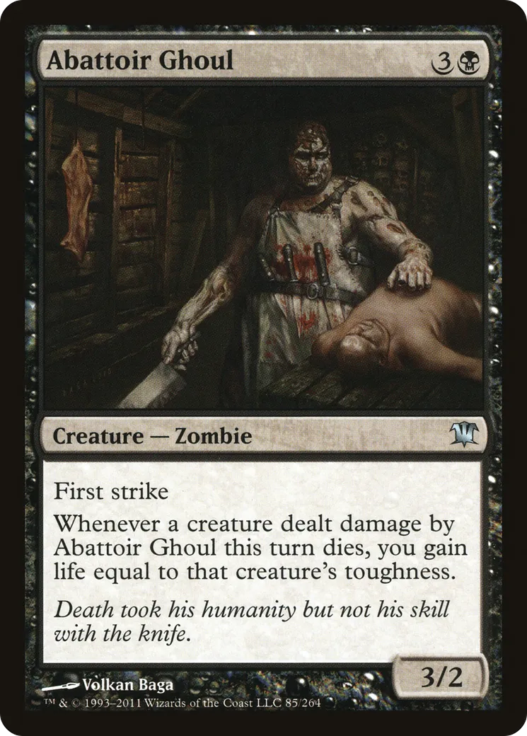 Goule de l'abattoir — Innistrad — Magic: The Gathering