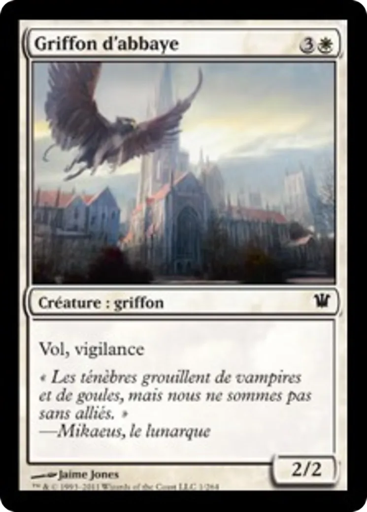 Griffon d'abbaye — Innistrad — Magic: The Gathering