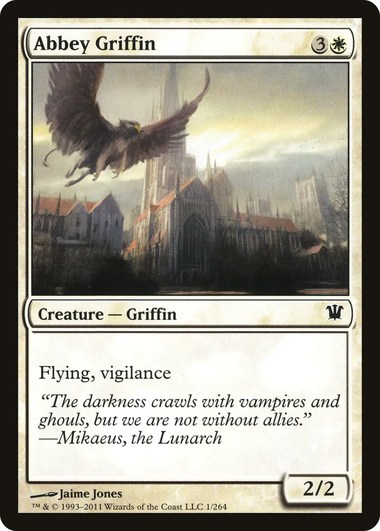 Abbey Griffin from Innistrad - Magic: The Gathering