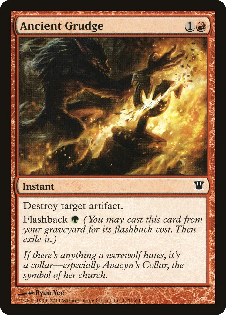 Ancienne rancœur — Innistrad — Magic: The Gathering
