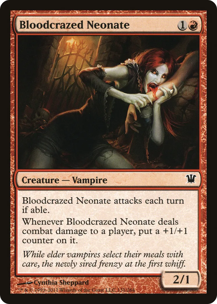 Bloodcrazed Neonate — Innistrad — Magic: The Gathering