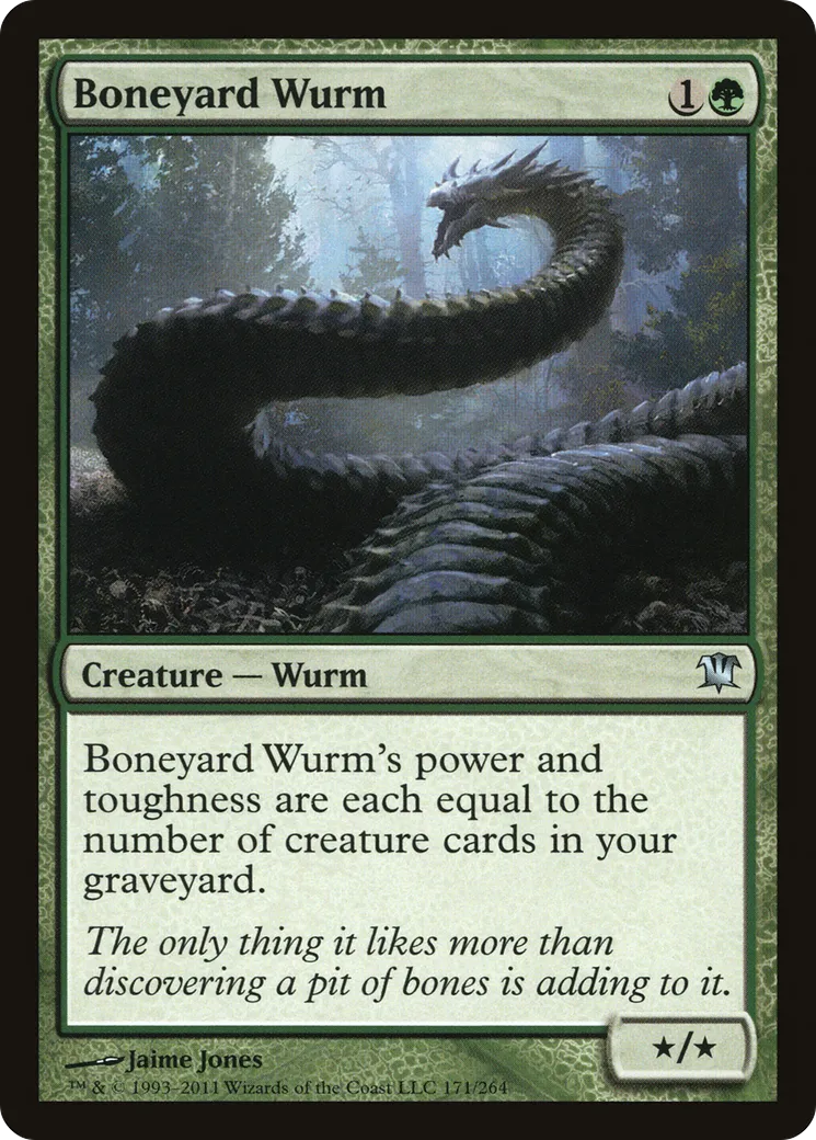 Boneyard Wurm — Innistrad — Magic: The Gathering