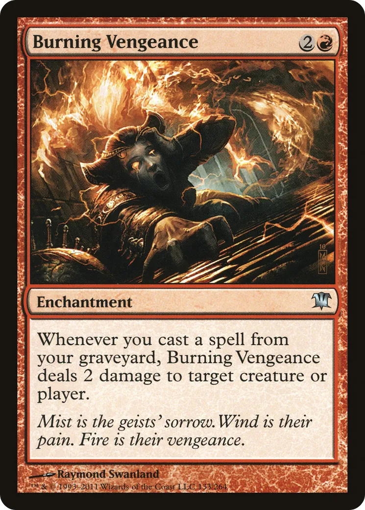 Vengeance brûlante — Innistrad — Magic: The Gathering