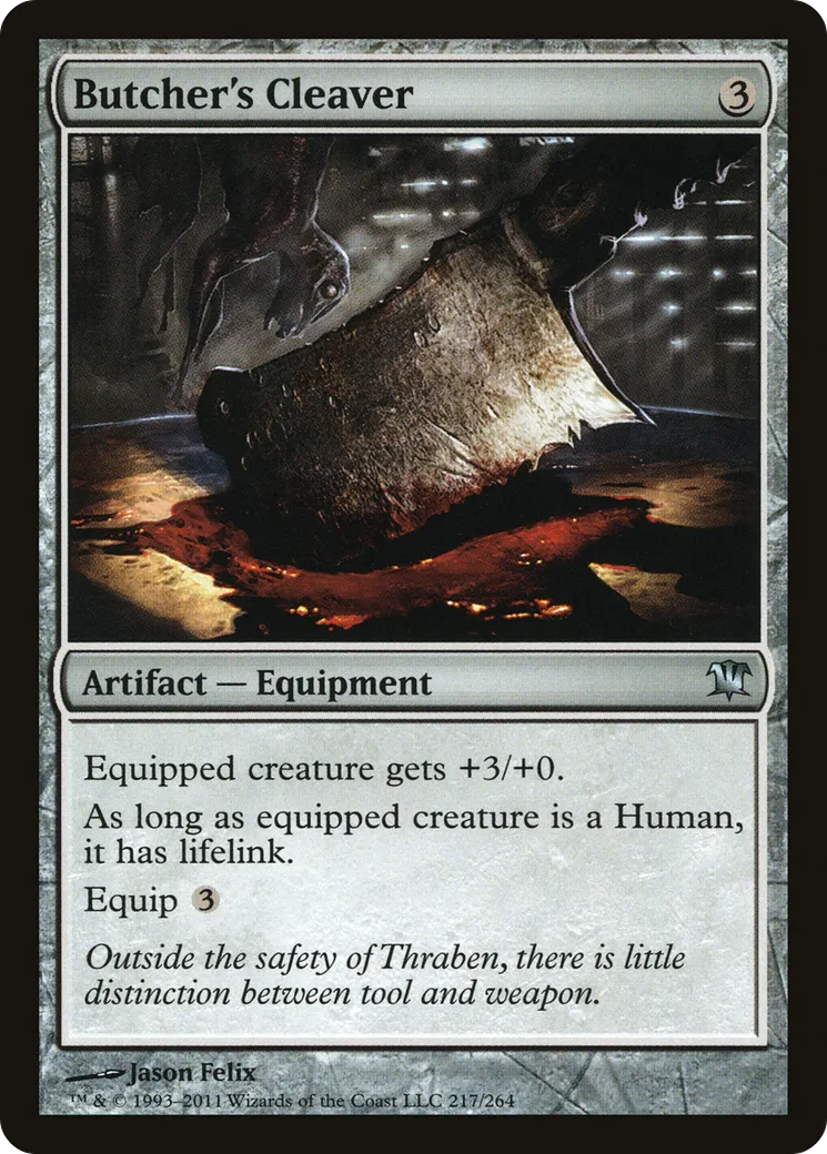 Hachoir de boucher — Innistrad — Magic: The Gathering