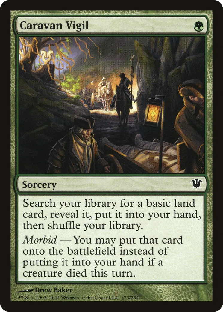 Veille de caravane — Innistrad — Magic: The Gathering