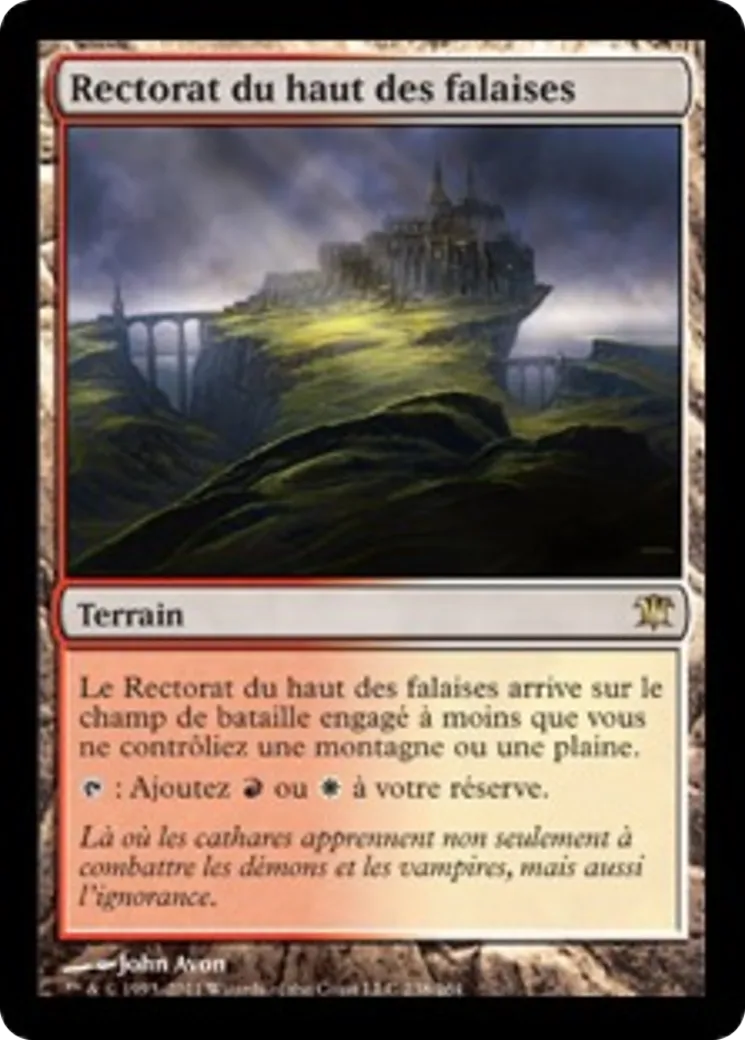 Rectorat du haut des falaises from Innistrad - Magic: The Gathering