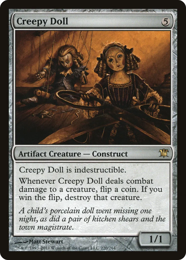 Creepy Doll — Innistrad — Magic: The Gathering