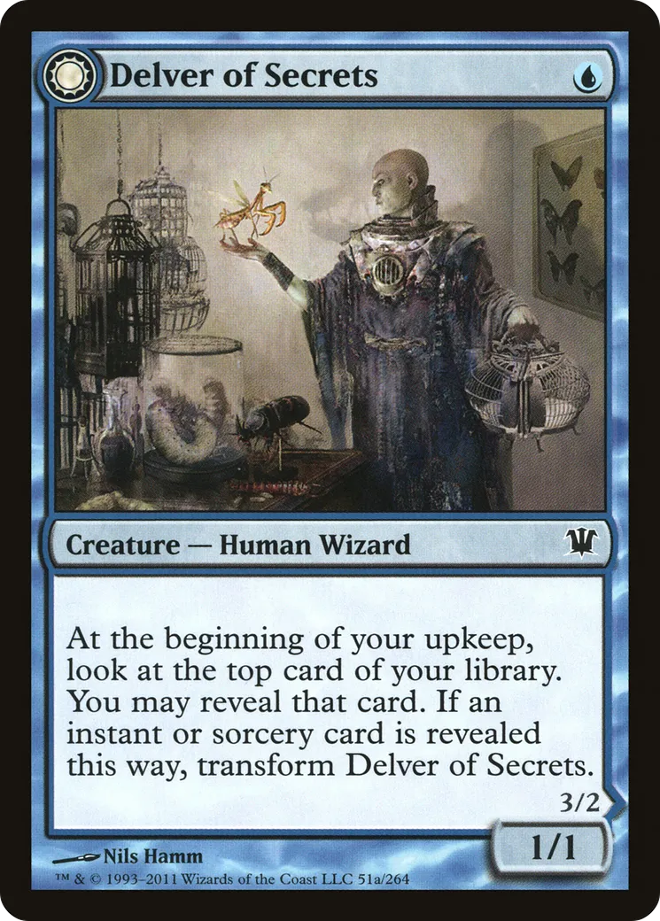 Sondeur de secrets // Aberration insectoïde — Innistrad — Magic: The Gathering