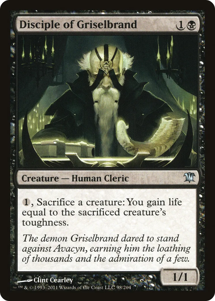 Disciple de Griselbrand — Innistrad — Magic: The Gathering