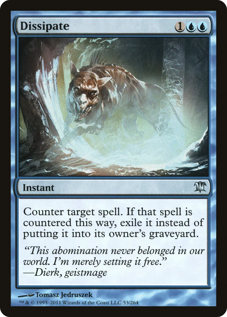 Dissipation — Innistrad — Magic: The Gathering