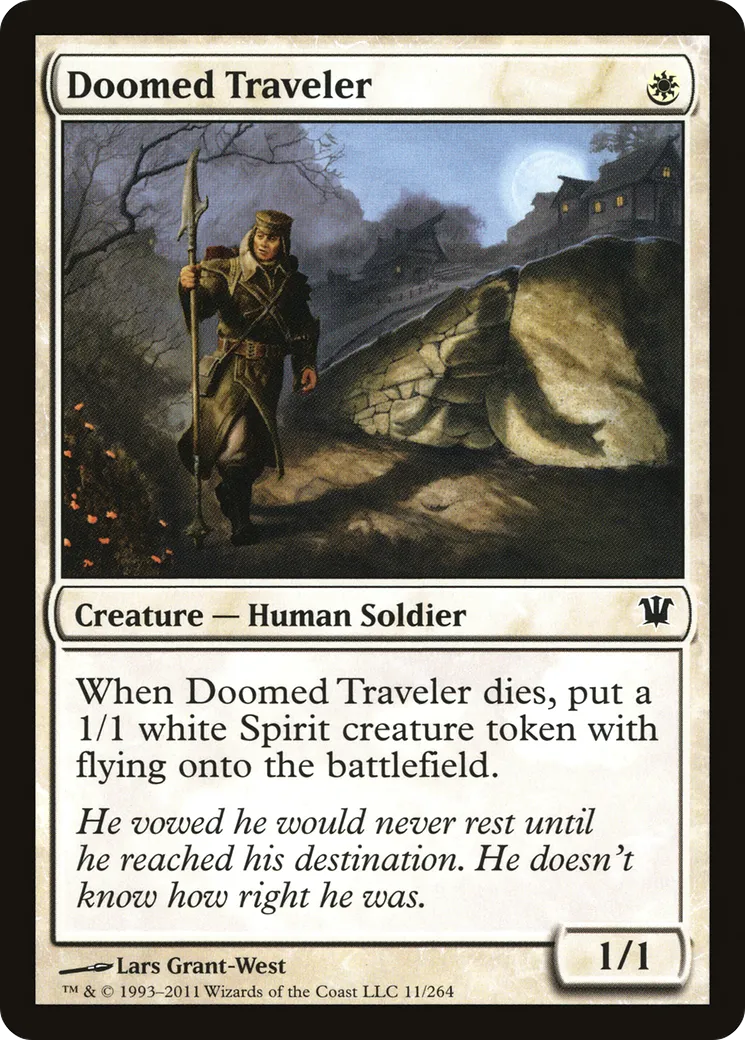Doomed Traveler — Innistrad — Magic: The Gathering