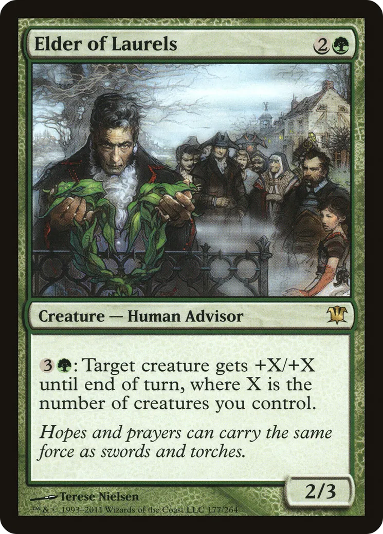 Doyen aux lauriers — Innistrad — Magic: The Gathering