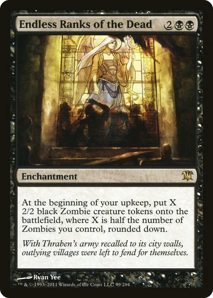 Interminables colonnes de morts — Innistrad — Magic: The Gathering
