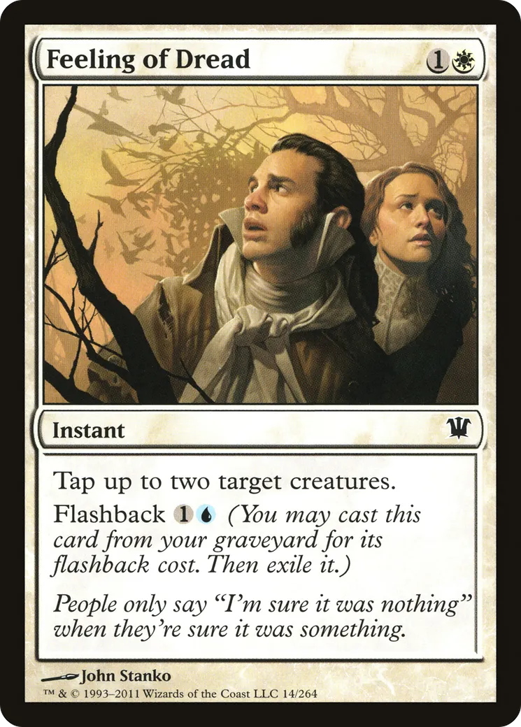 Sentiment d'effroi — Innistrad — Magic: The Gathering