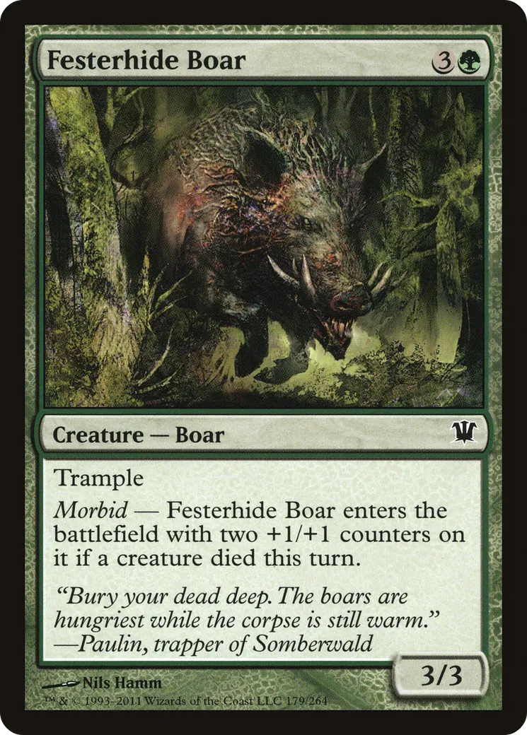 Sanglier peautride — Innistrad — Magic: The Gathering