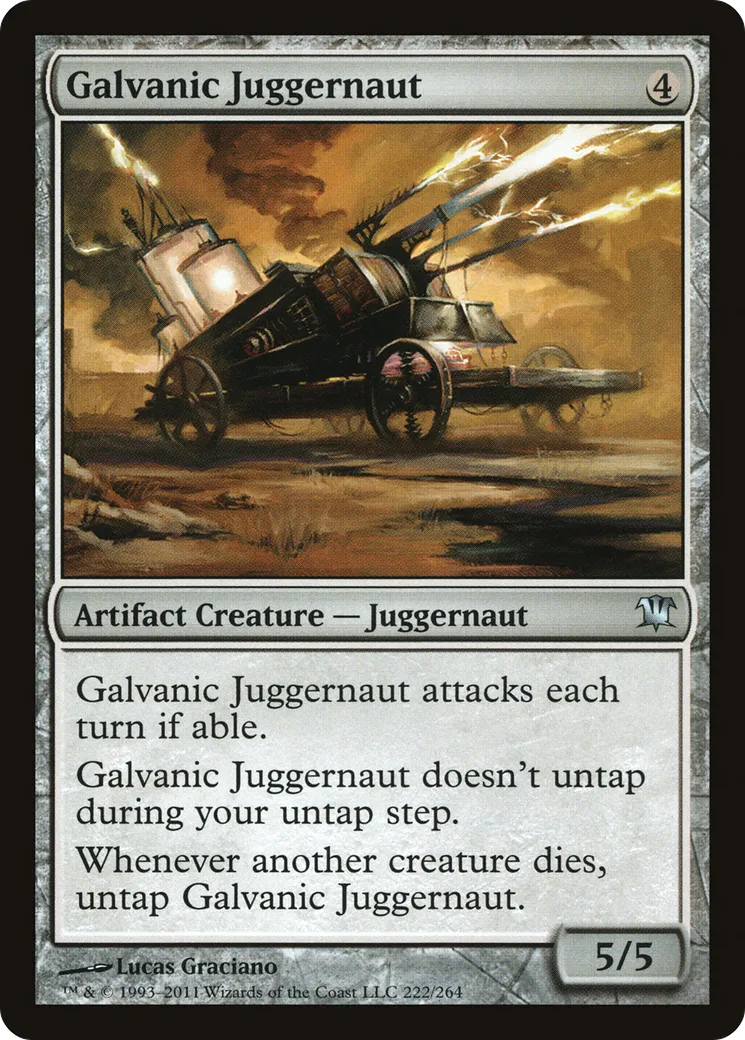 Galvanic Juggernaut — Innistrad — Magic: The Gathering