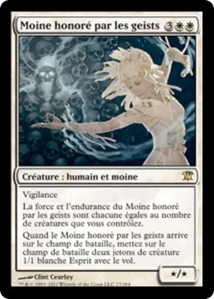 Moine honoré par les geists — Innistrad — Magic: The Gathering