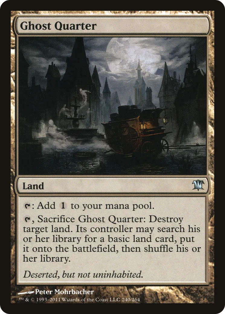 Ghost Quarter — Innistrad — Magic: The Gathering
