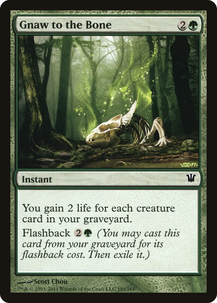 Ronger jusqu'à l'os — Innistrad — Magic: The Gathering