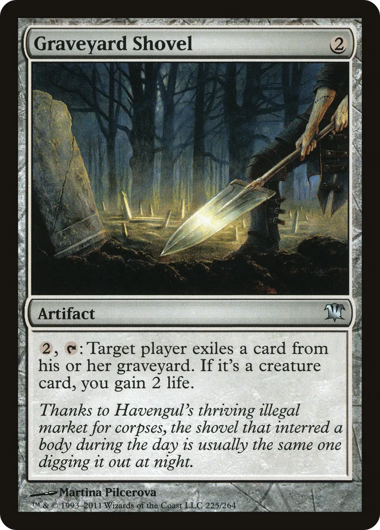 Pelle de cimetière — Innistrad — Magic: The Gathering