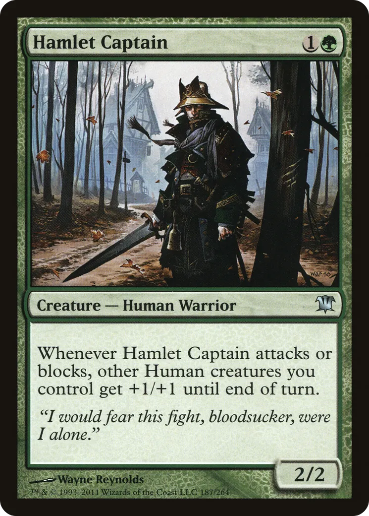 Hamlet Captain — Innistrad — Magic: The Gathering