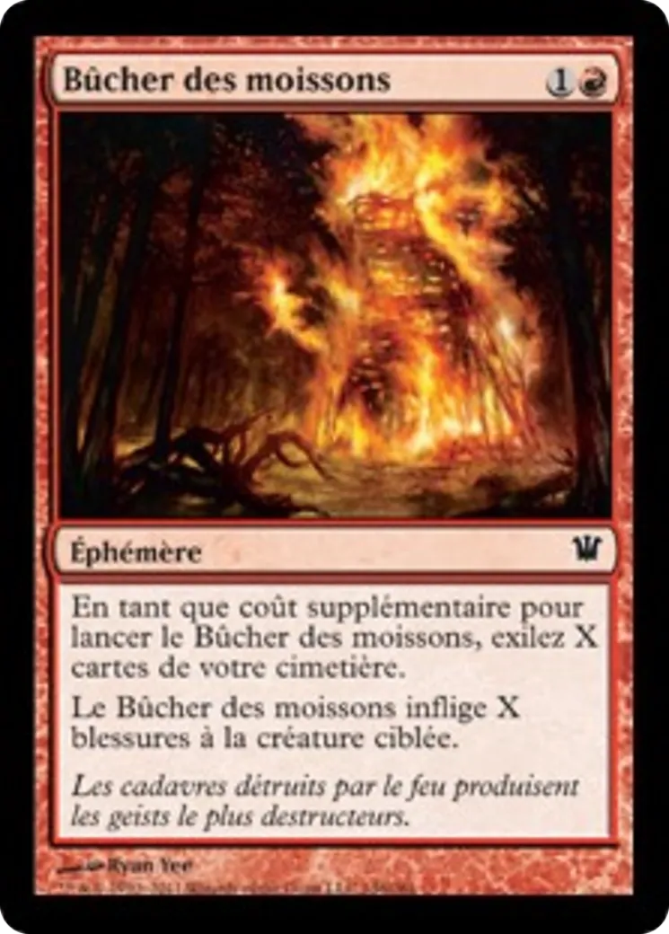 Bûcher des moissons — Innistrad — Magic: The Gathering