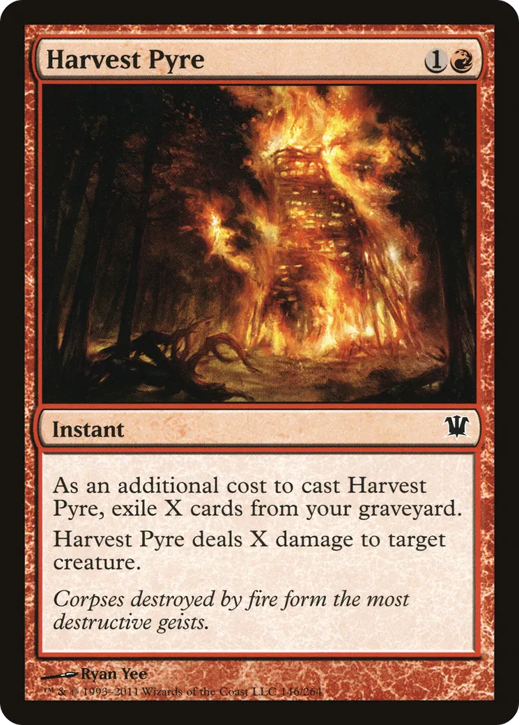 Harvest Pyre — Innistrad — Magic: The Gathering