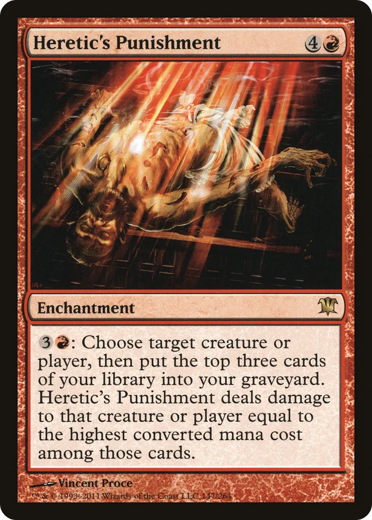 Heretic's Punishment — Innistrad — Magic: The Gathering