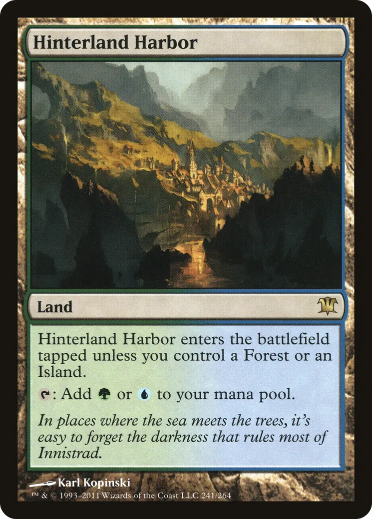 Port de l'arrière-pays — Innistrad — Magic: The Gathering