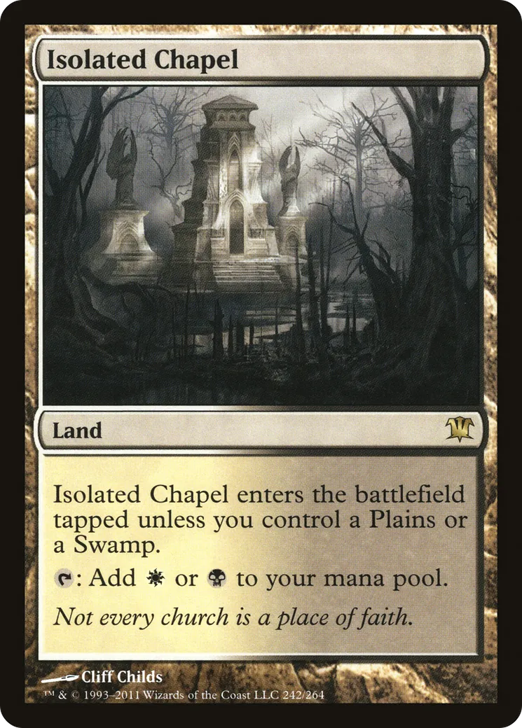 Chapelle isolée — Innistrad — Magic: The Gathering