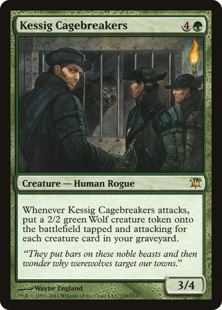 Kessig Cagebreakers from Innistrad - Magic: The Gathering