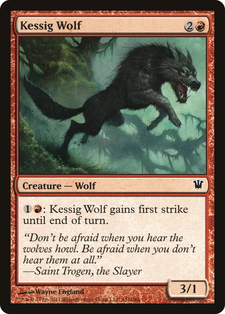 Loup de Kessig — Innistrad — Magic: The Gathering
