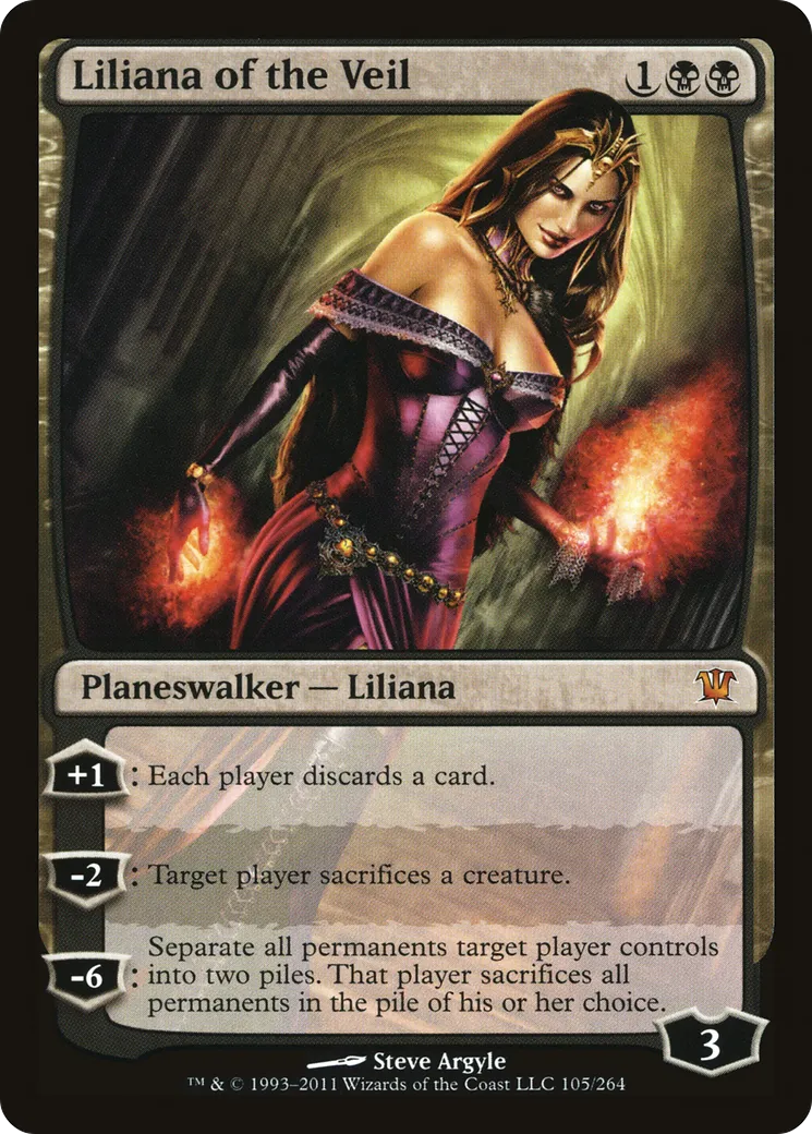 Liliana of the Veil — Innistrad — Magic: The Gathering