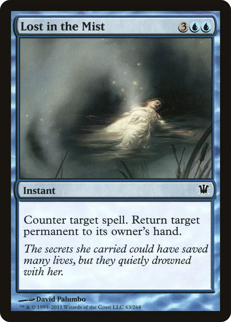 Perdue dans la brume — Innistrad — Magic: The Gathering