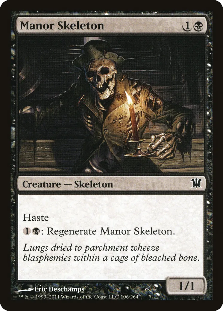 Manor Skeleton — Innistrad — Magic: The Gathering