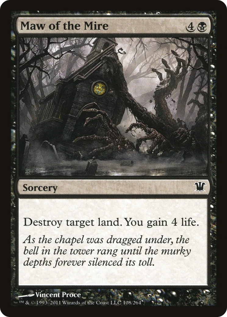 Gueule de la fondrière — Innistrad — Magic: The Gathering