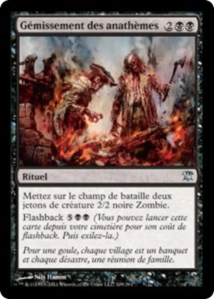 Gémissement des anathèmes — Innistrad — Magic: The Gathering