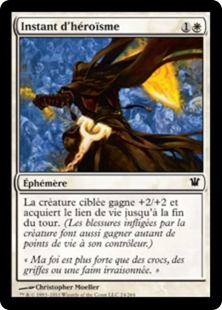 Instant d'héroïsme — Innistrad — Magic: The Gathering
