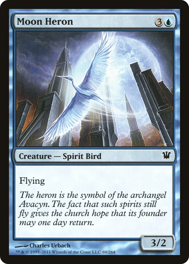 Moon Heron — Innistrad — Magic: The Gathering