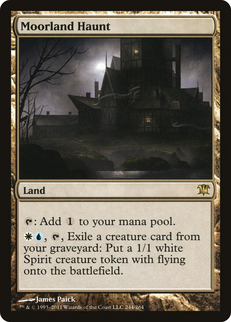 Lieu hanté de la lande — Innistrad — Magic: The Gathering