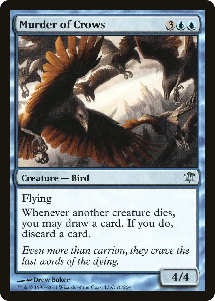 Murder of Crows — Innistrad — Magic: The Gathering