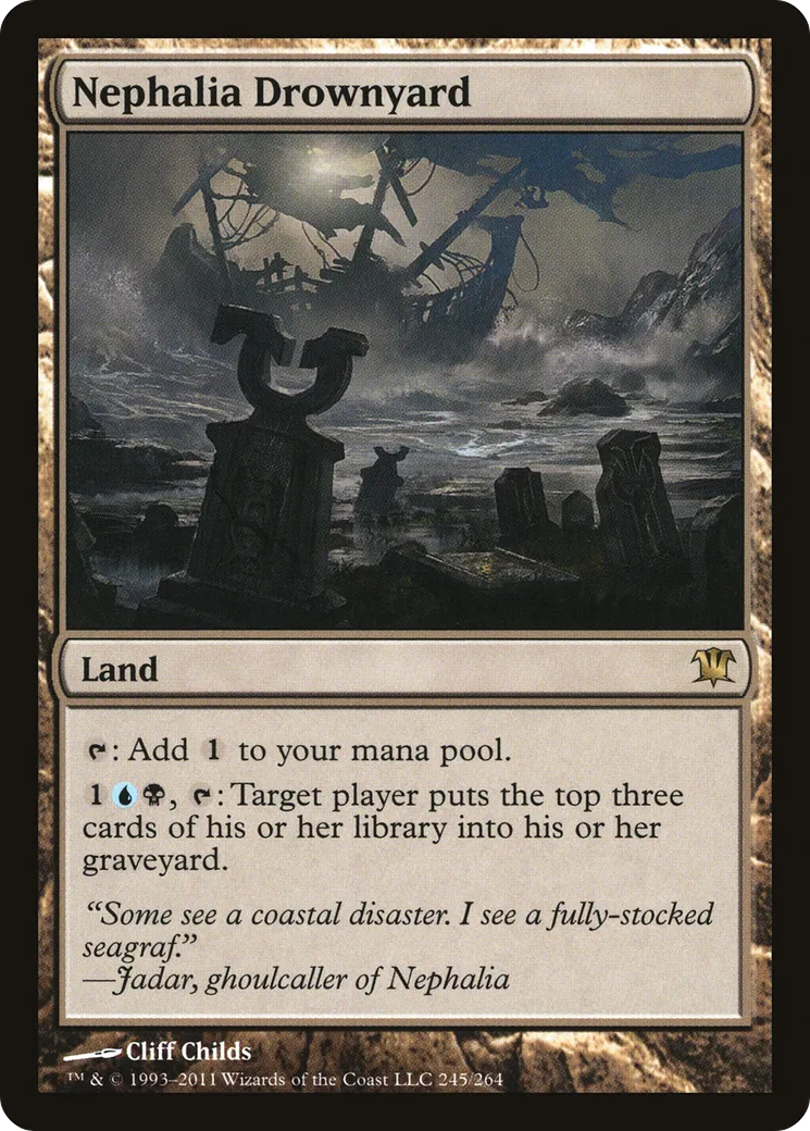 Cimetière marin de Néphalie — Innistrad — Magic: The Gathering